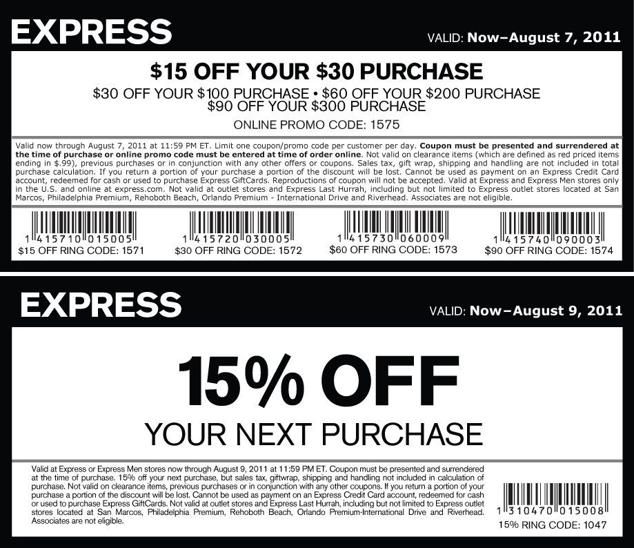 Express Coupons & Promo Codes | December 2018 All Active Express Promo Codes & Coupons - Up To $100 off in December 2018